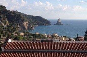 Het uitzicht vanuit de kamer