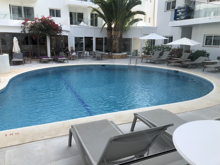 Uitzicht vanaf balkon