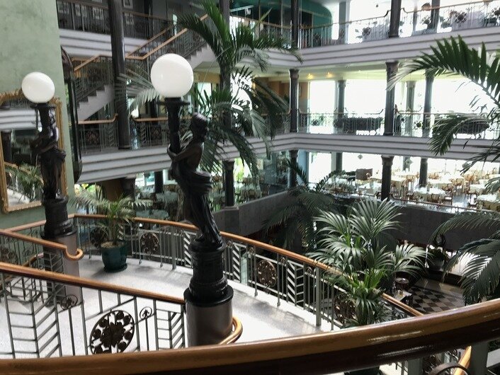 Entree van het hotel