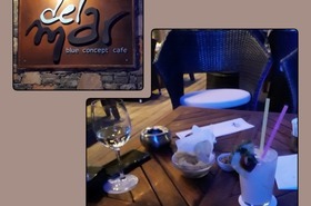 Del Mar cafe bij het hotel