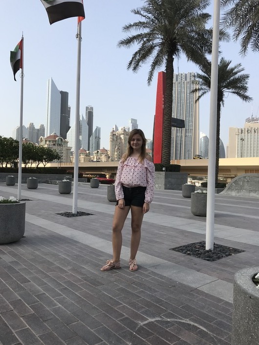 Vlakbij Dubai mall