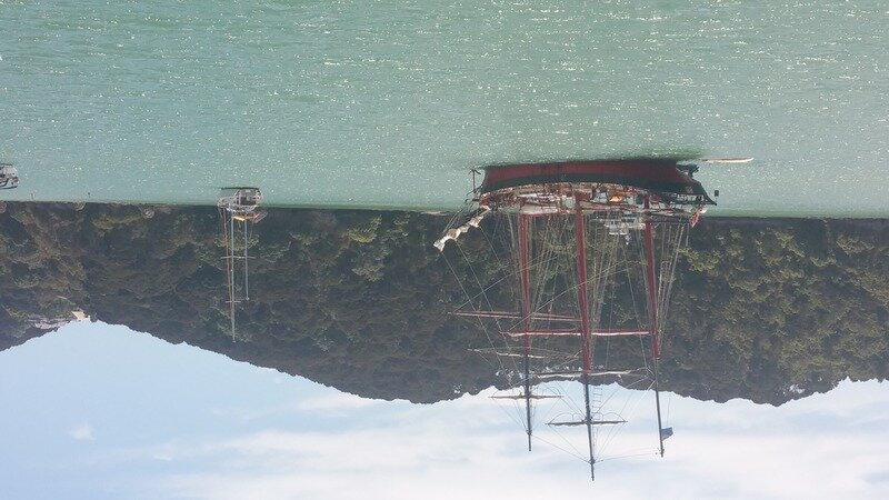 Onderweg naar hole in the Rock