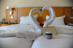 Kadootje van het hotel !!!