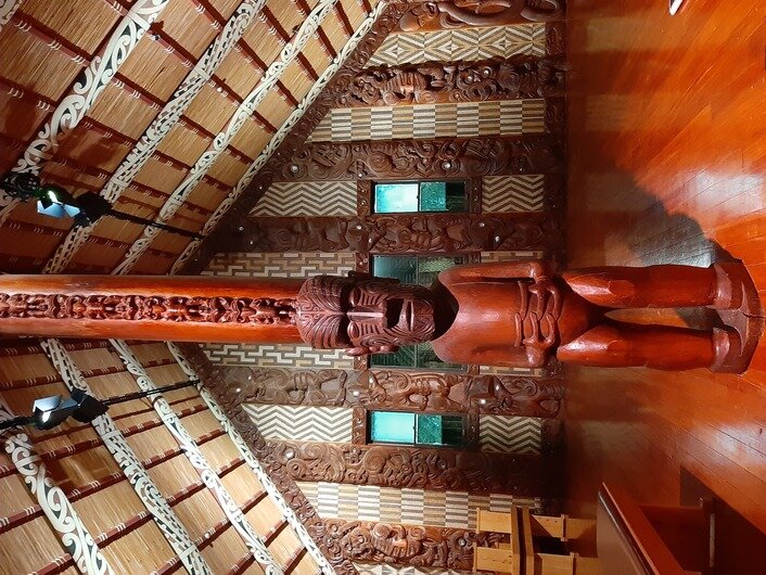 Maori tempel/ontmoetingsplek