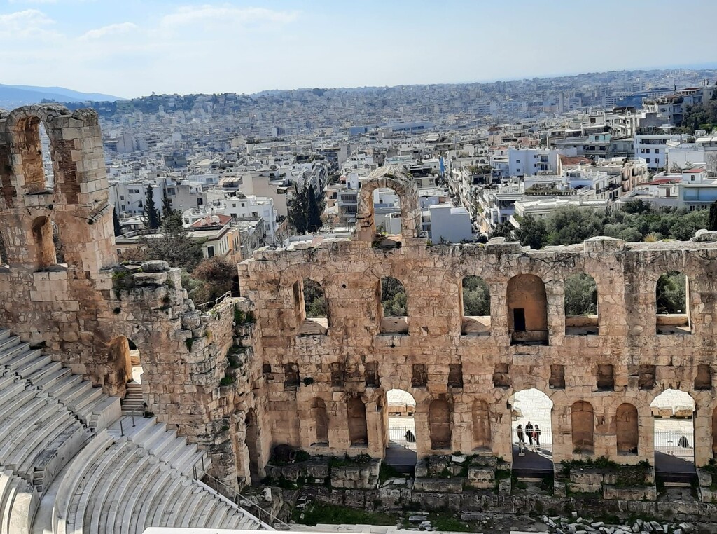 Het amfitheater van Herodesatticus