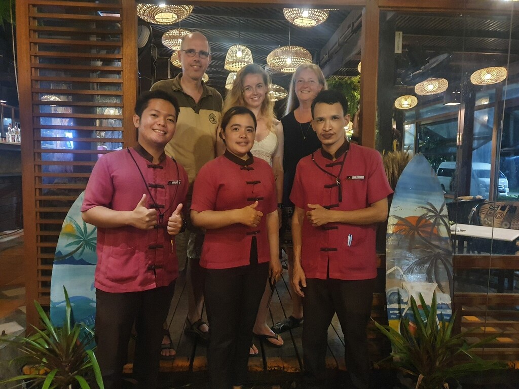 Khao Lak Bhandari Resort diner team
