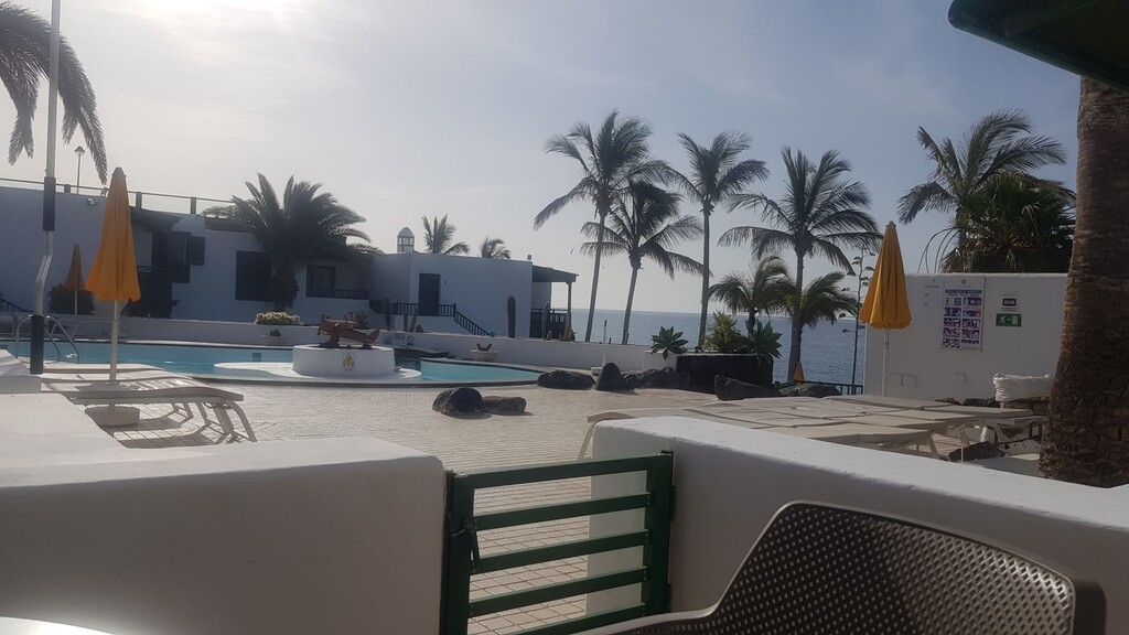 Uitzicht vanaf terras
