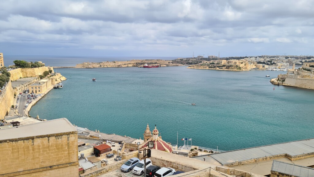 Uitzicht over Valletta